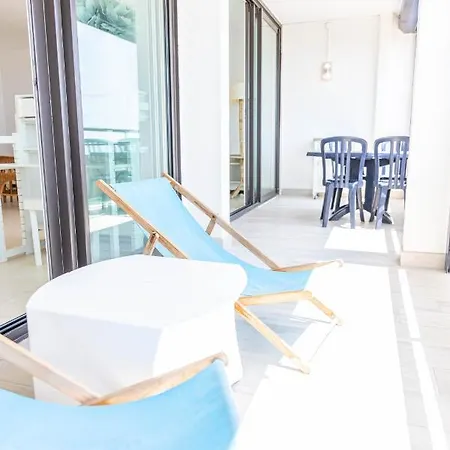 Appartement New Coco Beach*front De Mer*terrasse*parking*vue-cohote Conciergerie Motte La Grande Motte